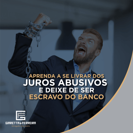 Aprenda a se livrar dos juros abusivos e deixe de ser escravo do banco.